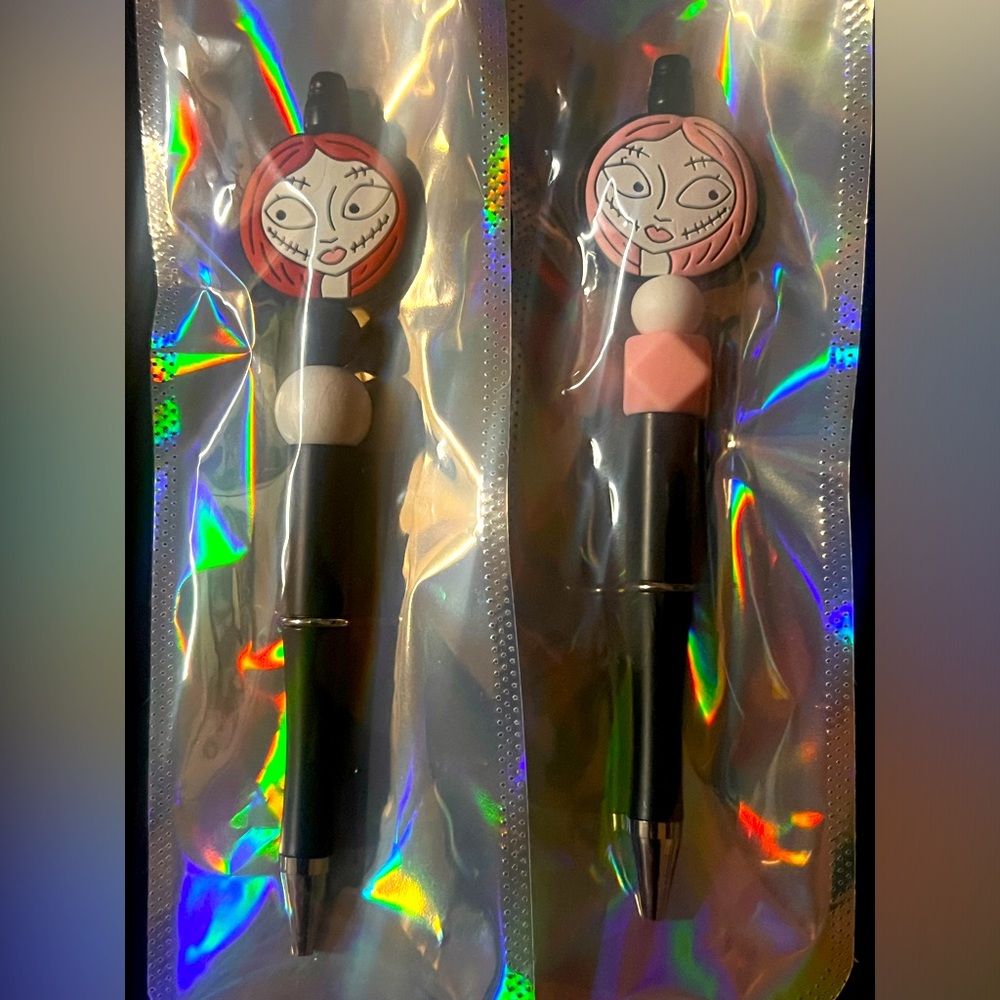 Beaded pens
